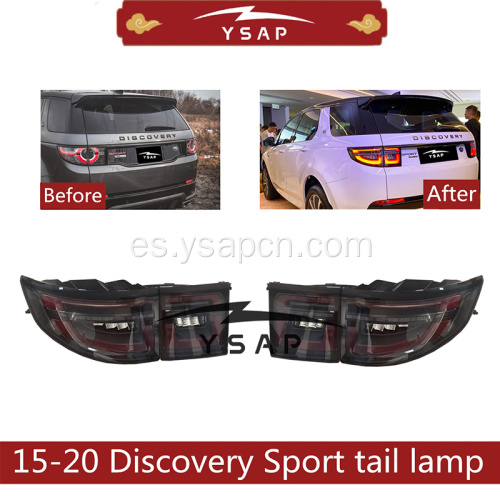 Lámpara trasera Taillight Taillamp para 2015-2020 Discovery Sport